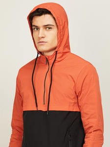 Sweat à capuche écologique pour hommes avec fermeture éclair complète en coton et bambou pour l'approvisionnement ODM en hiver - Product Image 5