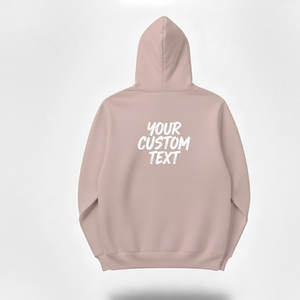 เสื้อฮู้ดดี้ผู้ชายออกแบบโลโก้เอง พิมพ์ลาย ผ้าฟลีซนุ่ม อุ่น สบาย เหมาะสำหรับใส่ในชีวิตประจำวันและกิจกรรมส่งเสริมการขาย - Product Image 2