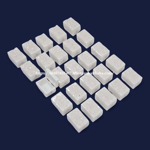 Handmade Small White Marble Mop Inlay with Custom Logo Arabian <b>Eid</b> Festival Jewelry Packaging <b>Box</b> for <b>Gift</b> Giving - Product Image 2