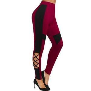 Venta al por mayor personalizada Leggings de fitness para las mujeres Precio barato Scrunch Butt Ribbed Yoga Leggings | Ropa deportiva - Product Image 1