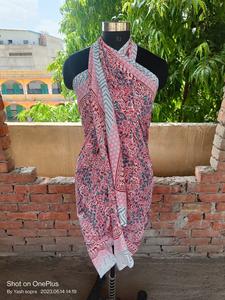 <b>Sarongs</b> Wholesale 2022 New Arrival Chiffon <b>Beach</b> Cover up <b>Sarong</b> Beachwear Pareo Floral Printed <b>Sarong</b> Swimwear Beachwear - Product Image 3