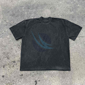 Camiseta ligera con lavado ácido, camisetas de secado rápido para hombre, nueva camiseta de moda para exteriores, diseña tu propia camiseta lavada con ácido al por mayor - Product Image 6