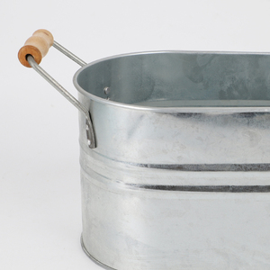Nuevo Cubo de Hielo de Metal Galvanizado, Enfriador de Champán, Recipiente para Bebidas para Hoteles, Restaurantes, Bares, Fiestas y Eventos - Product Image 3