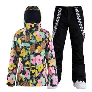 Professional Custom Women's <b>Ski</b> Suit Waterproof Breathable Zipper Stand Up Collar Fully Taped Seams Windproof Plus Size - Product Image 1