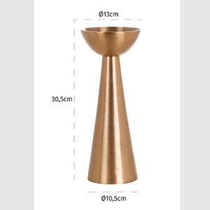 Bougeoir votif en or chandelier de mariage carré en métal or argent meilleure vente Lotus moyen grand acheteur commercial fait - Product Image 4