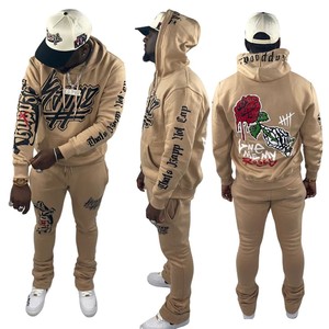 <b>Mens</b> FashionTracksuit Casual Solid Stylish <b>Track</b> <b>Jacket</b> Jogging Bottoms Streetwear Comfortable Stretch Material Wholesale Gym - Product Image 6