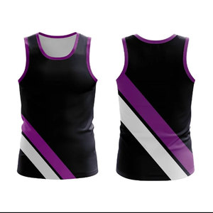 เสื้อกล้ามออกกำลังกายสีพื้นสำหรับผู้ชายแห้งเร็วระบายอากาศได้ดี - Product Image 5
