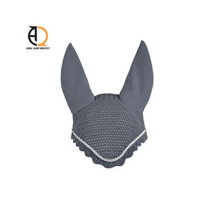 Équipement d'entretien des chevaux avec protection des oreilles, anti-mouches, protège-yeux pour chevaux, demi-couvre-œil léger pour chevaux - Product Image 1