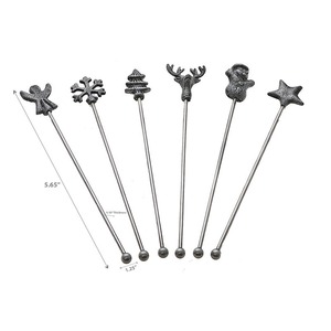 Agitateur à cocktails en métal design de luxe pour mélanger des cocktails et des mocktails Agitateur tendance pour les barmans - Product Image 6