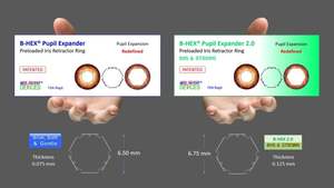 Juego de Expansores Pupiles B-OCTA 8.00 B-HEX, Perlas de Vidrio con Recubrimiento Antirreflectante, Plano-Convexo, Equipo Óptico Personalizable OEM - Product Image 2