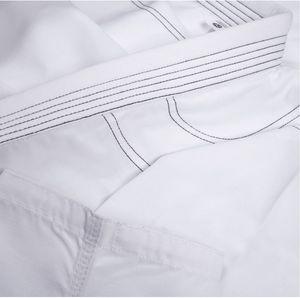 Jiu jitsu kimonokimono de jiu jitsu venta al por mayor Jiu Jitsu Unisex Karate traje artes marciales desgaste 100% algodón diseño de logotipo personalizado - Product Image 5