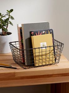 Panier à fruits en fil métallique à design creux antirouille, conteneur de rangement multifonctionnel pour la cuisine, pour fruits, légumes et collations - Product Image 4