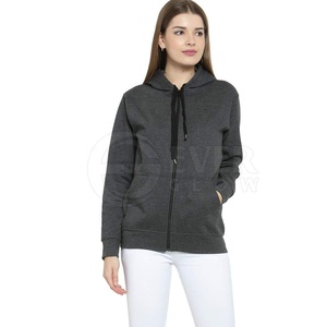 Wholesale OEM Custom Logo Long Sleeve Women's <b>Hoodies</b> Custom Solid Fashion Wear Women <b>Hoodies</b> for Sale - Product Image 5