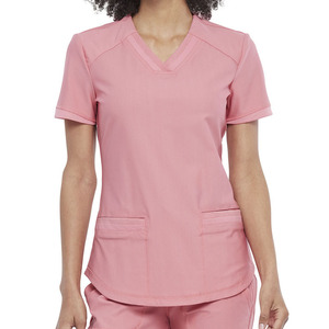 Womens Hospital Uniforms Medical Nursing Scrubs Short Sleeve <b>Doctors</b> Uniforms Women Nurse Scrubs <b>Sets</b> With Multiple Pockets - Product Image 2