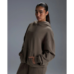 Sweat à capuche homme couleur marron sur mesure 100% coton avec sérigraphie 450GSM Streetwear pull sweat à capuche de haute qualité pour hommes - Product Image 6