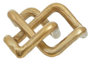 Escultura dorada o escultura de nudo dorado Kensington Townhouse también identificada como una escultura pulida moderna dorada texturizada de Lacora - Product Image 2