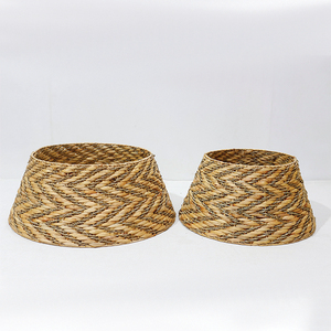 Collar de Árbol de Jacinto de Agua Natural Artex Dong Thap, Decoración Navideña, Base Ecológica - Product Image 1