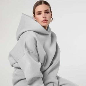 Jersey liso de alta calidad para mujer, Sudadera con cuello con cremallera, Top corto, sudaderas con capucha de algodón para mujer - Product Image 5