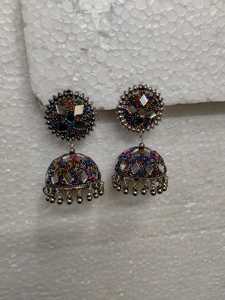 ต่างหู lac สีแดงสั่งทําพิเศษพร้อมกระจกทํางาน มีให้เลือกหลายสีและขนาดเพื่อจําหน่ายต่อ - Product Image 5