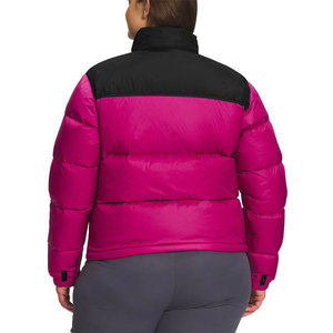 Chaqueta de Invierno Impermeable de Piel de Oveja y Satén Personalizada de Alta Calidad Unisex con Estampado de Logotipo Personalizado - Product Image 3