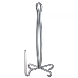 Porte-papier de soie en métal en laiton AK en argent fini porte-papier de conception attrayante pour décor d'hôtel/décor de Restaurant - Product Image 1