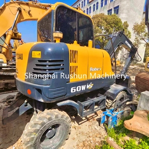 Usate usate usate usate escavatore idraulico per la vendita macchina della costruzione Hyundai 60 ruote escavatore della Corea del sud - Product Image 2