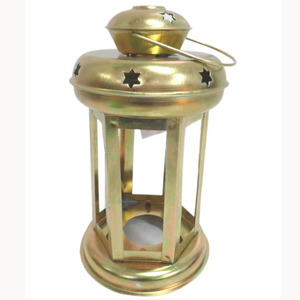 Linterna de hierro, candelabro de jardín verde, Lámpara decorativa vintage, linterna hecha a mano a granel y linterna artesanal personalizada - Product Image 6