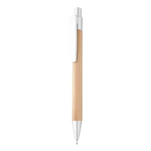 Penna a Sfera in Bambù Personalizzata Nou, Gadget Promozionale - Product Image 1