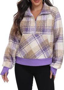 Sudadera de Alta Calidad con Media Cremallera para Mujer, Camisetas para Hombre - Product Image 6