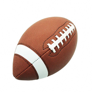 Ballon de football américain de qualité supérieure en cuir composite, microfibre, super grip, taille officielle TM-MS-FB-RB-F12-166 - Product Image 2