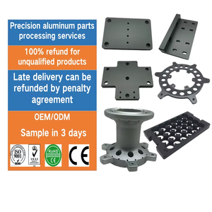 الألومنيوم الفولاذ المقاوم للصدأ تحول الطحن الدقة النماذج الأولية السريعة الخدمات قطع التصنيع باستخدام الحاسب الآلي - Product Image 1