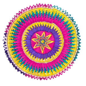 Assiette Traditionnelle Pakistanaise Chabbi pour Roti, Fabriquée à la Main, Assiette de Service pour Chapati Multicolore, Assiette de Service pour Changair et Pain - Product Image 3