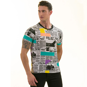 D180 Gsm ที่มีคุณภาพสูงผ้าฝ้าย95% 5% Lyra พลัสขนาด Mans เสื้อยืดพิมพ์เย็บปักถักร้อยที่กำหนดเองว่างเปล่า Unisex เสื้อยืดขนาดใหญ่ - Product Image 1