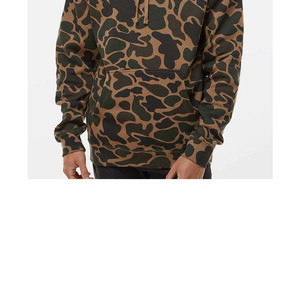 Sudadera con Capucha de Camuflaje de Invierno, Diseño Sólido, Gruesa, con Bordado y Diseño Digital Personalizado para Uso Unisex - Product Image 4