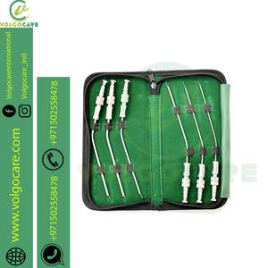 Cánula de succión Frazier 2024 y tubo de succión mastoideo en ángulo de 7 pulgadas 18cm tubo de succión Frazier instrumento médico - Product Image 4