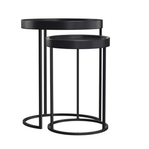 Table console en métal inspirée par un designer avec plateau en métal, parfaite pour les maisons de luxe ou les intérieurs haut de gamme - Product Image 1