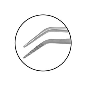 Vente en gros de pinces à pansement chirurgical Perry de haute qualité Nouvelles pinces à dissection personnalisées de qualité pro Pinces à mâchoire dentelée 125mm - Product Image 6