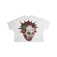 T-shirt personnalisé 100 % coton pour homme, coupe oversize et carrée, style hip-hop, ourlet ouvert, manches courtes, col rond, toile 300 GSM, motif original
