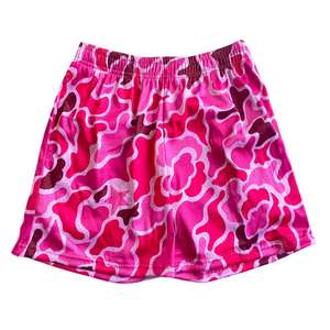 Fabricant logo personnalisé haute qualité polyester sublimation imprimé basket 5 pouces entrejambe double couche hommes personnalisé maille shorts - Product Image 3