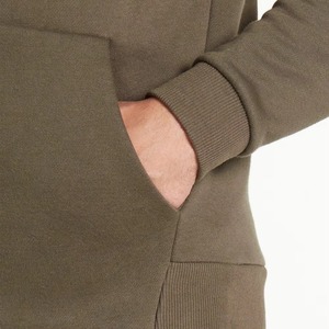Lo último de 2025, sudaderas con capucha de ropa activa al por mayor, logotipo personalizado, ropa informal para hombres, cremallera completa, básicos, mezcla de algodón, bolsillo de canguro - Product Image 4