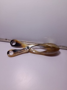Sofisticados utensilios de servicio ecológicos hechos a mano cuerno Buffet pinzas ensalada tijeras estilo Animal náutico para mesa moderna - Product Image 4