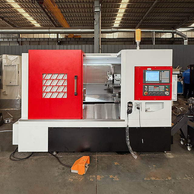 CNC Lathe Milling Machine with Y-Axis TCK56Y CNC Turning Lathe for Precision Metal Machining CE Certified