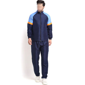 2025 nueva llegada producto hombres Fitness Jogging ropa exterior conjunto de pista, transpirable Regular Fit conjuntos de chándal de poliéster de longitud completa - Product Image 1