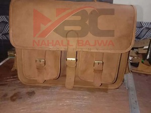 OEM Full-Grain Leather Briefcase <b>Laptop</b> Bags Handcrafted Official Tool Bags for Men and Women - Product Image 4