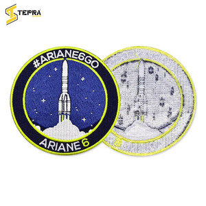 TEPRA SPORTS Parches Bordados Hechos a Mano de Alta Calidad, Termoadhesivos, Personalizables, Diseño de Flor en Forma de Corazón, Precio Competitivo, para Sombreros de Fieltro - Product Image 6