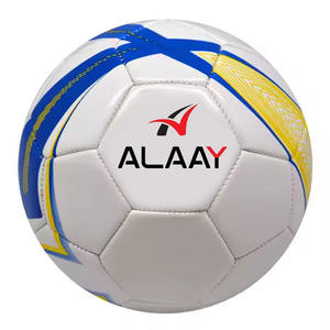 Alaay Ballon de football cousu à la machine de petite taille 1 #2 #3 # Couture recouverte de tissu en PVC PU pour l'entraînement sportif - Product Image 1
