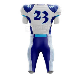 Uniforme de Fútbol Americano de Talla Grande, Cómodo, Transpirable, de Manga Corta, con Diseño Equilibrado, Fácil Movimiento y Absorción de Humedad - Product Image 2