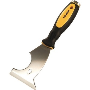 Multifunctional 75mm Stainless Steel Spatula with Nail <b>Puller</b> and 2-Component Handle-TAJIMA - Product Image 1