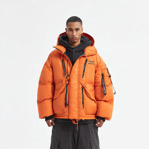 Abrigo Largo Acolchado con Cremallera para Mujer, Ropa de Calle de Invierno, Resistente al Viento y Ecológico - Product Image 5