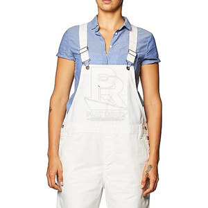 2025 Jeans personnalisés bleu clair dames salopette pour femmes Stock taux de gros salopette - Product Image 6